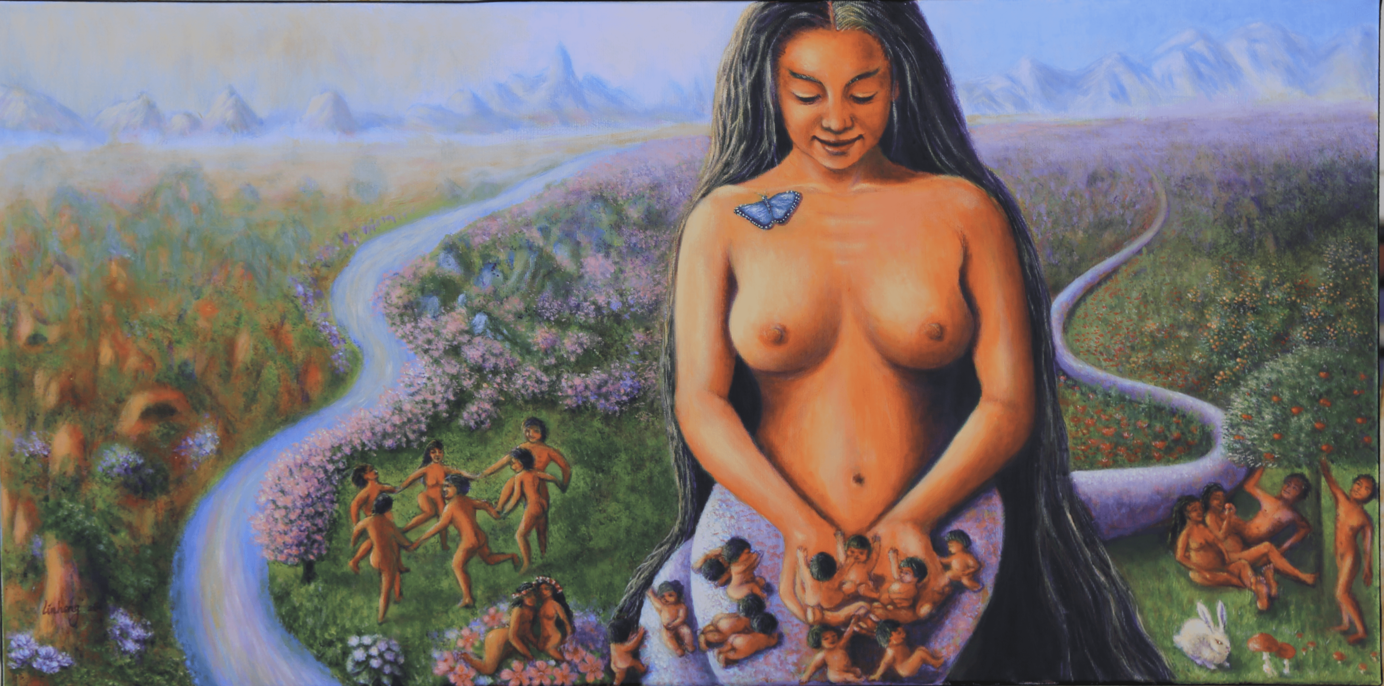 《女娲造人》